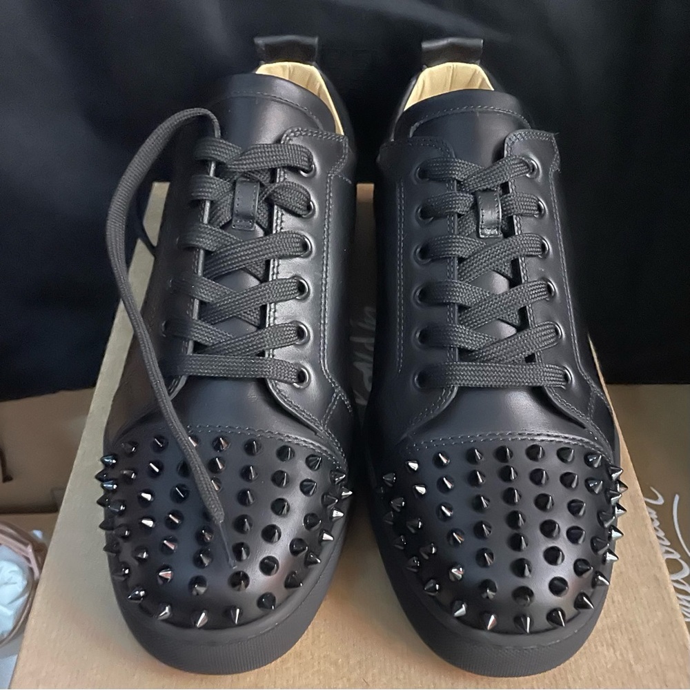 Christian Louboutin Louis Junior Spikes Flat